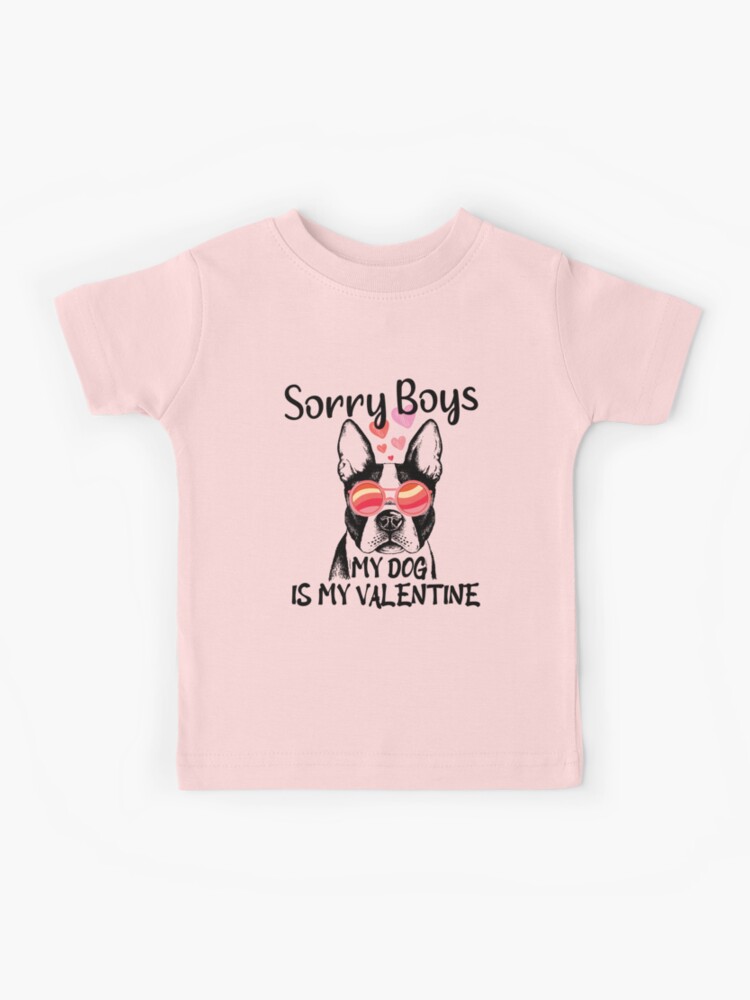 Toddler T-Shirt With Dogs Design - Cute Puppy Family Cotton Tee For Boys & Girls In Aqua Blue, Size 4T