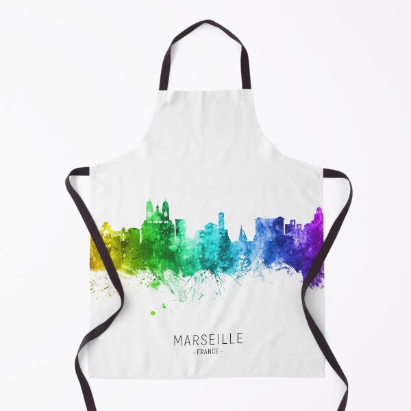 Item preview, Marseille France Skyline designed and sold by ArtPrints.