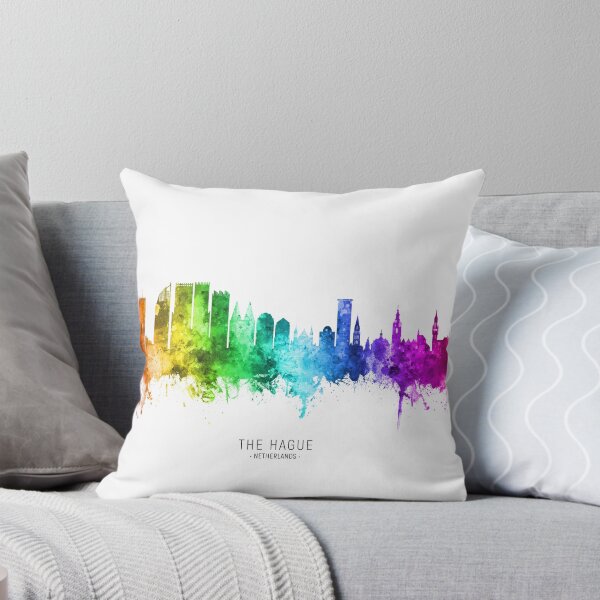 Item preview, The Hague Netherlands Skyline designed and sold by ArtPrints.