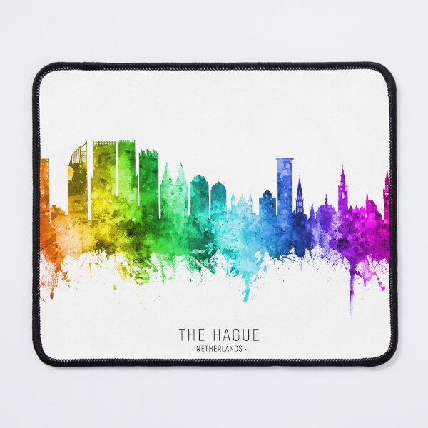 Item preview, The Hague Netherlands Skyline designed and sold by ArtPrints.