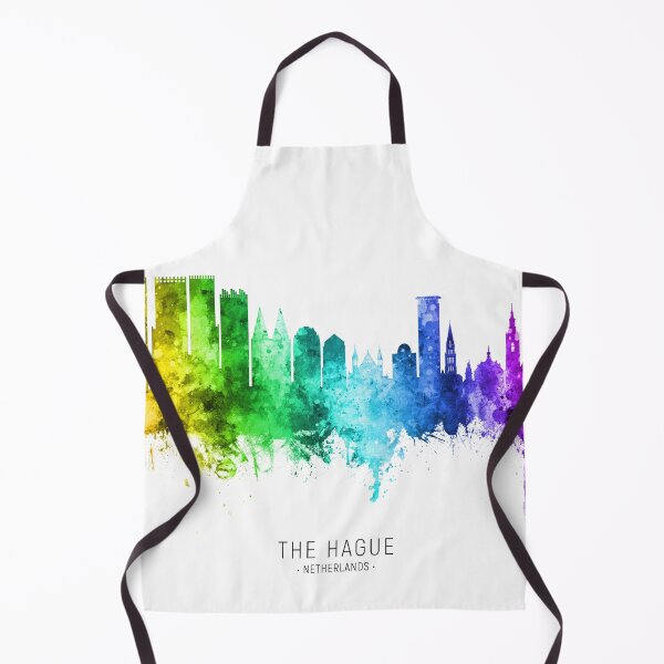 Item preview, The Hague Netherlands Skyline designed and sold by ArtPrints.