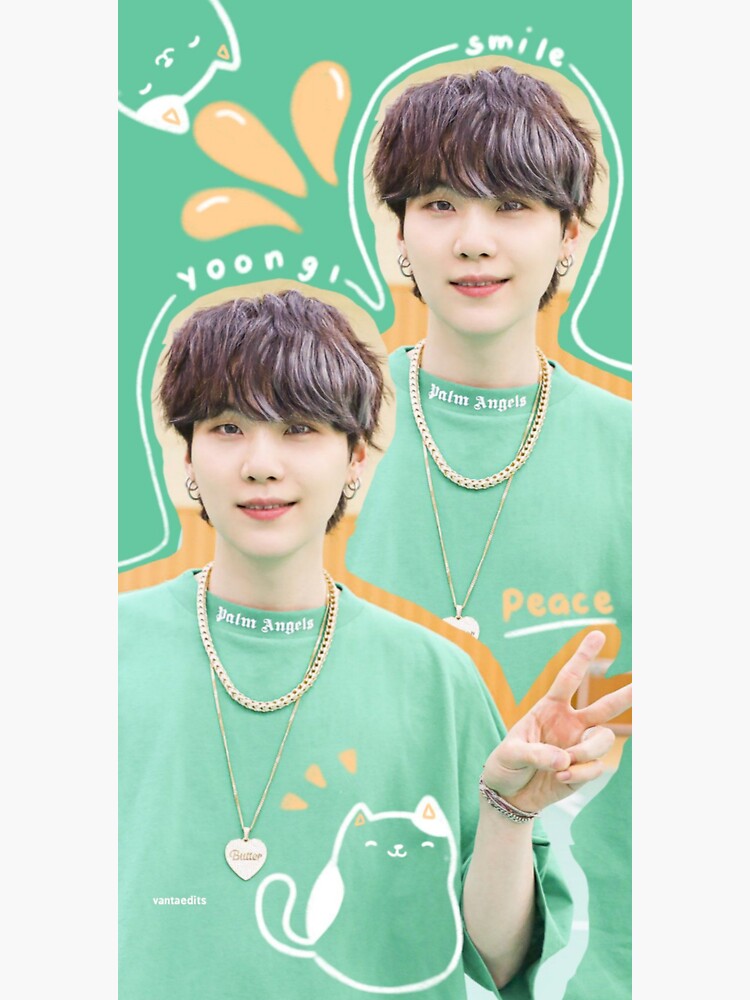 Bts Suga Sticker For Sale By Stanan Redbubble