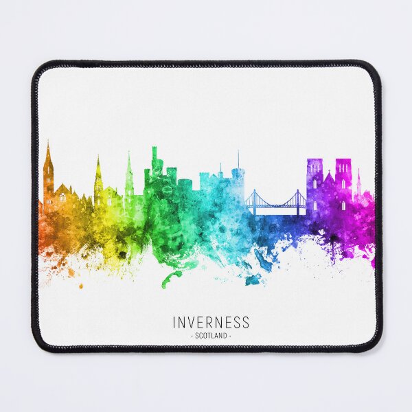 Item preview, Inverness Scotland Skyline designed and sold by ArtPrints.