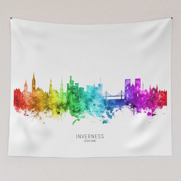 Item preview, Inverness Scotland Skyline designed and sold by ArtPrints.