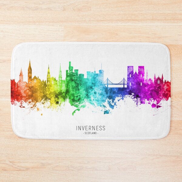 Item preview, Inverness Scotland Skyline designed and sold by ArtPrints.