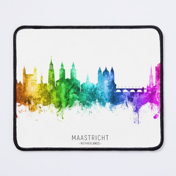 Item preview, Maastricht The Netherlands Skyline designed and sold by ArtPrints.
