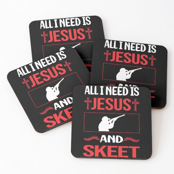 Item preview, Funny Jesus Skeet Trapshooting designed and sold by SunnyShop123.