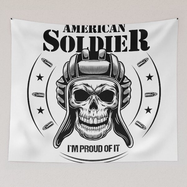 Item preview, American soldier (Memorial day gift) designed and sold by Imadesigner.