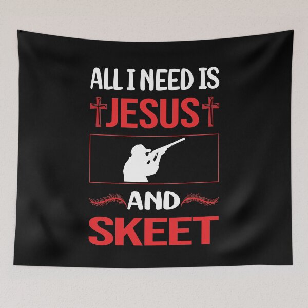 Item preview, Funny Jesus Skeet Trapshooting designed and sold by SunnyShop123.