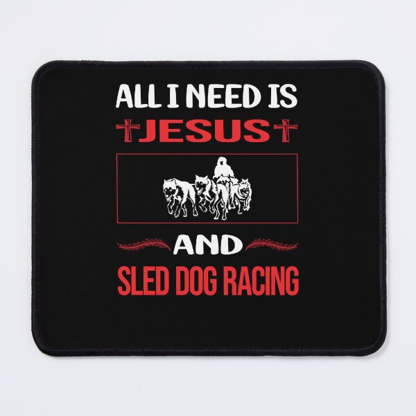 Item preview, Funny Jesus Sled Dog designed and sold by SunnyShop123.