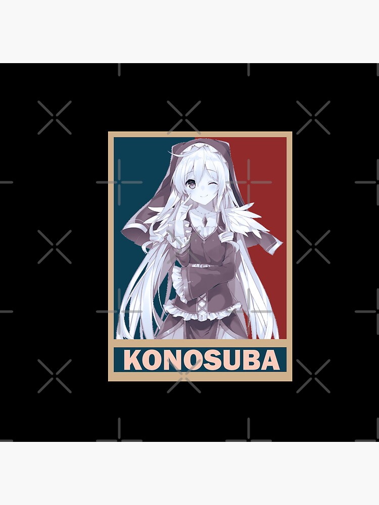 Kazuma Satou KonoSuba Kono Subarashii Vintage Vector Anime Design |  Greeting Card