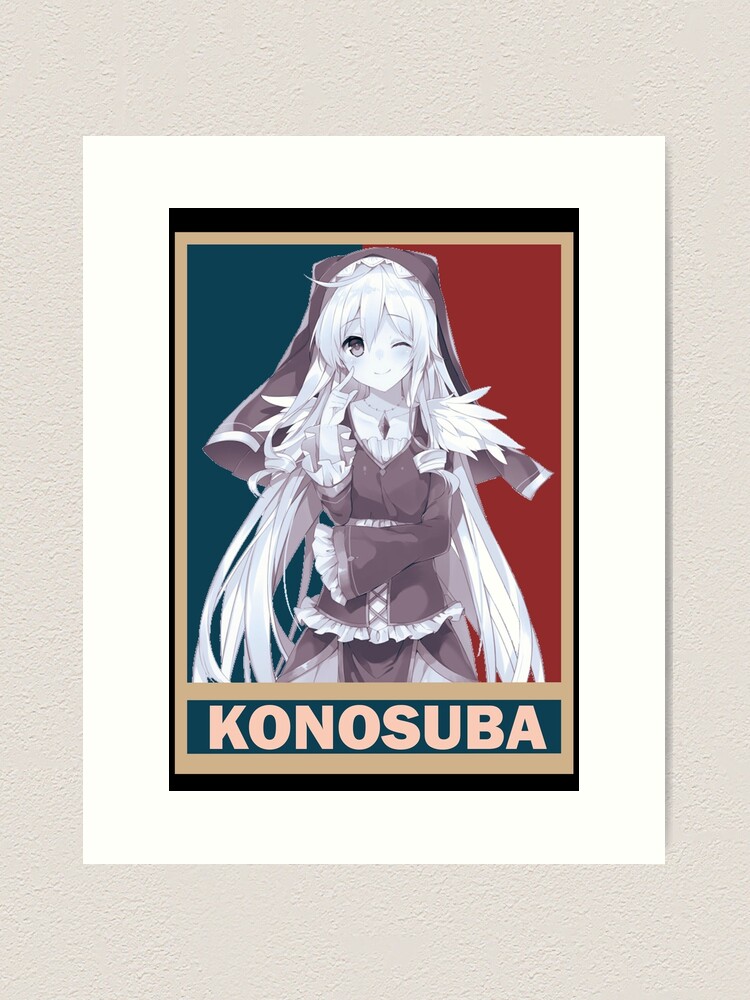 Kazuma Satou KonoSuba Kono Subarashii Vintage Vector Anime Design Poster  for Sale by Raiden Designer Shop