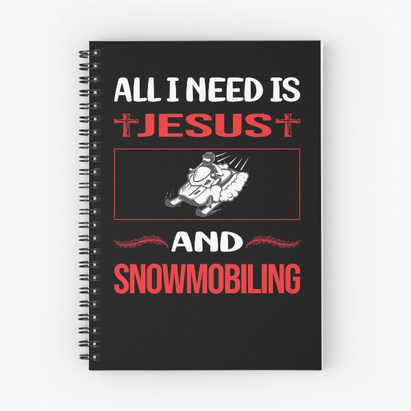 Item preview, Funny Jesus Snowmobiling Snowmobile designed and sold by SunnyShop123.