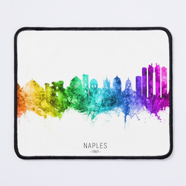 Item preview, Naples Italy Skyline designed and sold by ArtPrints.