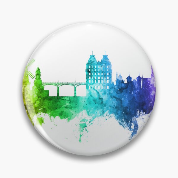 Item preview, Scarborough England Skyline designed and sold by ArtPrints.
