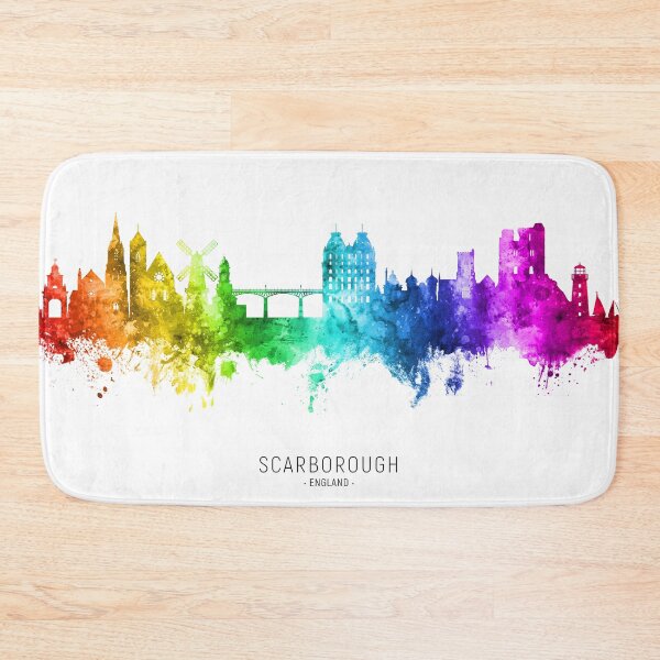 Item preview, Scarborough England Skyline designed and sold by ArtPrints.