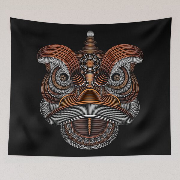 Item preview, Tiger Lion Dance Head designed and sold by hockeng.