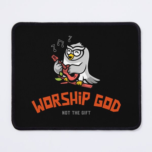 Item preview, Worship God Not The Gift designed and sold by TatteredFaith.