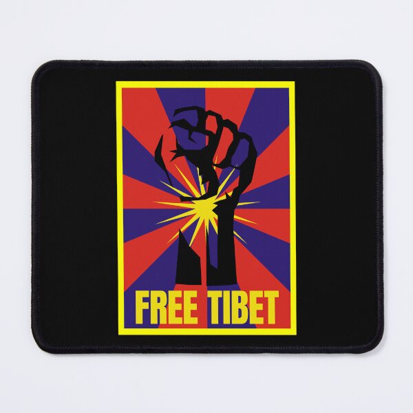 Item preview, Free Tibet Tibetan Flag designed and sold by designandclouds.