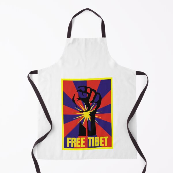 Item preview, Free Tibet Tibetan Flag designed and sold by designandclouds.