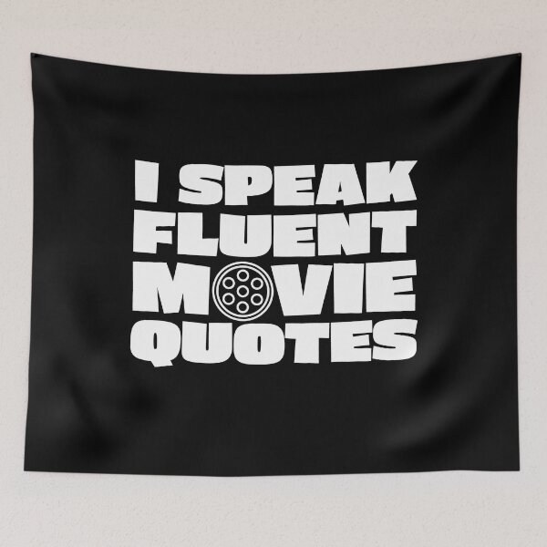 Artikelvorschau, Ich spreche fließend Filmzitate Cinephile entworfen und verkauft von RoguePixel.