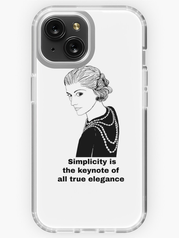 Coco Chanel, French Fashion Designer iPhone 14 Pro Max Case by