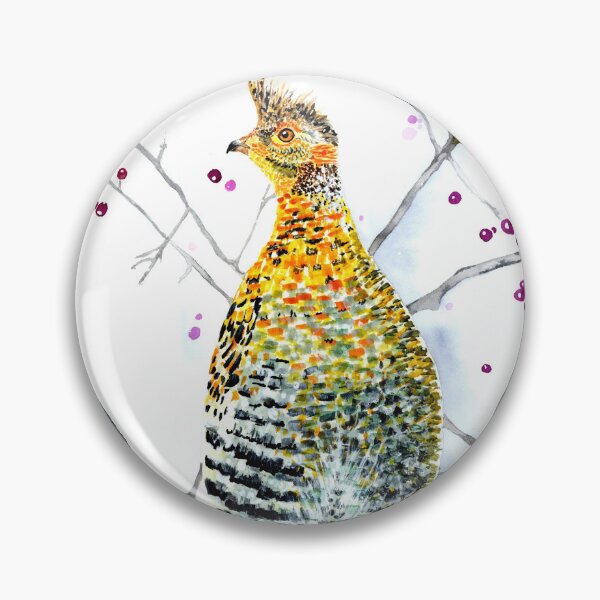Item preview, Ruffed Grouse in Winter designed and sold by Sonoran Glimmer.