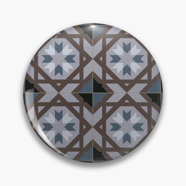 Item preview, Geometric roboids tile pattern designed and sold by arkantus.