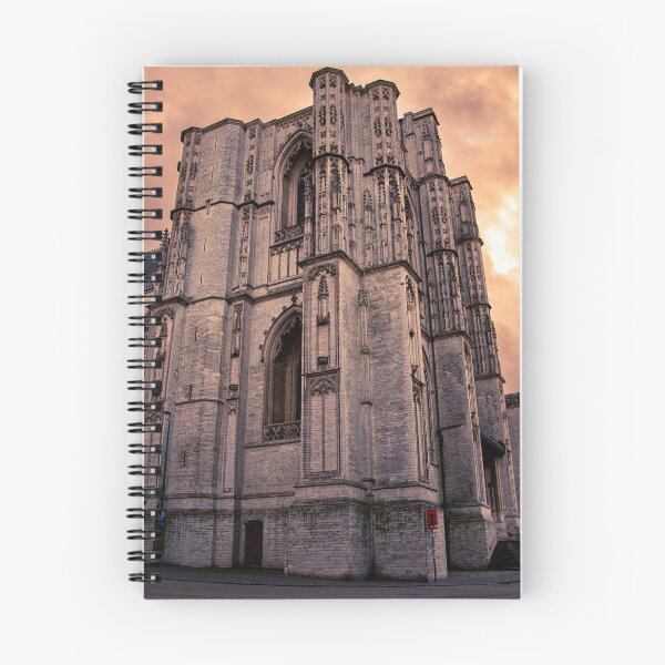 Item preview, Church in Leuven Belgium. dark, moody, cloudy  designed and sold by Jean-Pierre Heijmann.