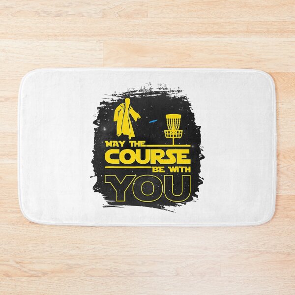 Item preview, May The Course Be With You Funny Disc Golf designed and sold by franktimothy.