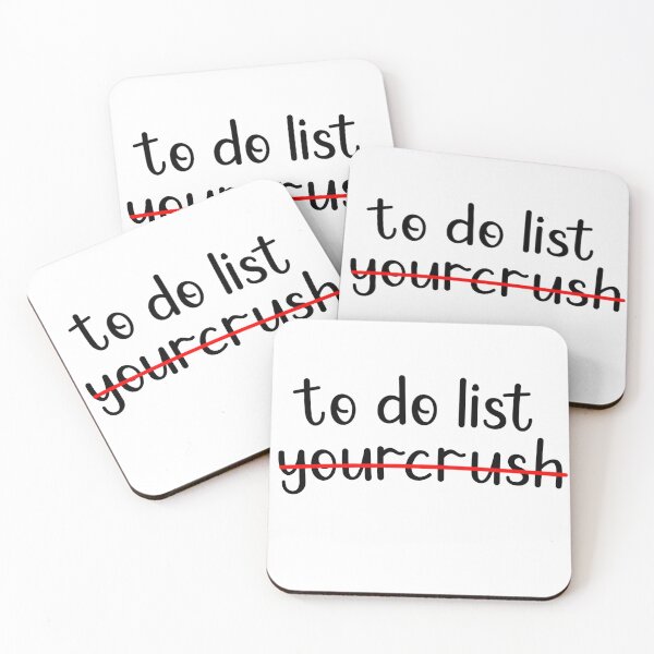 Item preview, to do list your crush  designed and sold by Anwar Lamimiche.
