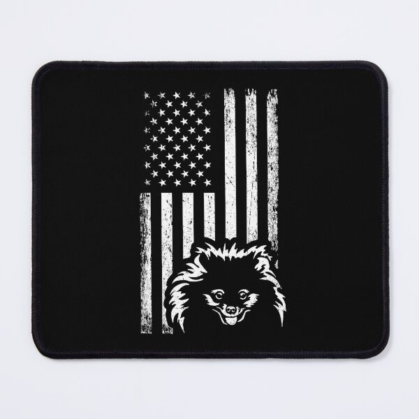 Item preview, Patriotic American Flag Teacup Pomeranian designed and sold by More Cute Dogs.