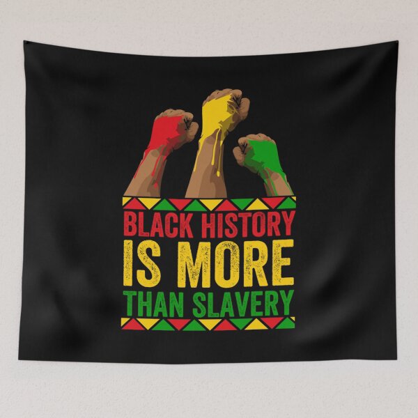 Item preview, Black History Month Afro Black History Is More Than Slavery designed and sold by willielmack.