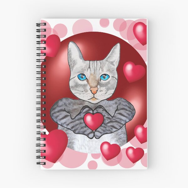 Item preview, The love cat for lovers. Art by Miguel Matos Official designed and sold by MiguelMatosArt.