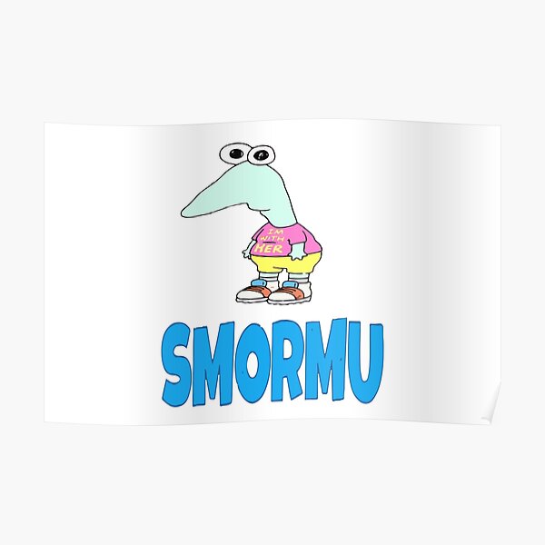 "Smiling Friends Smormu TShirt High Res Classic" Poster by bagelsaurus