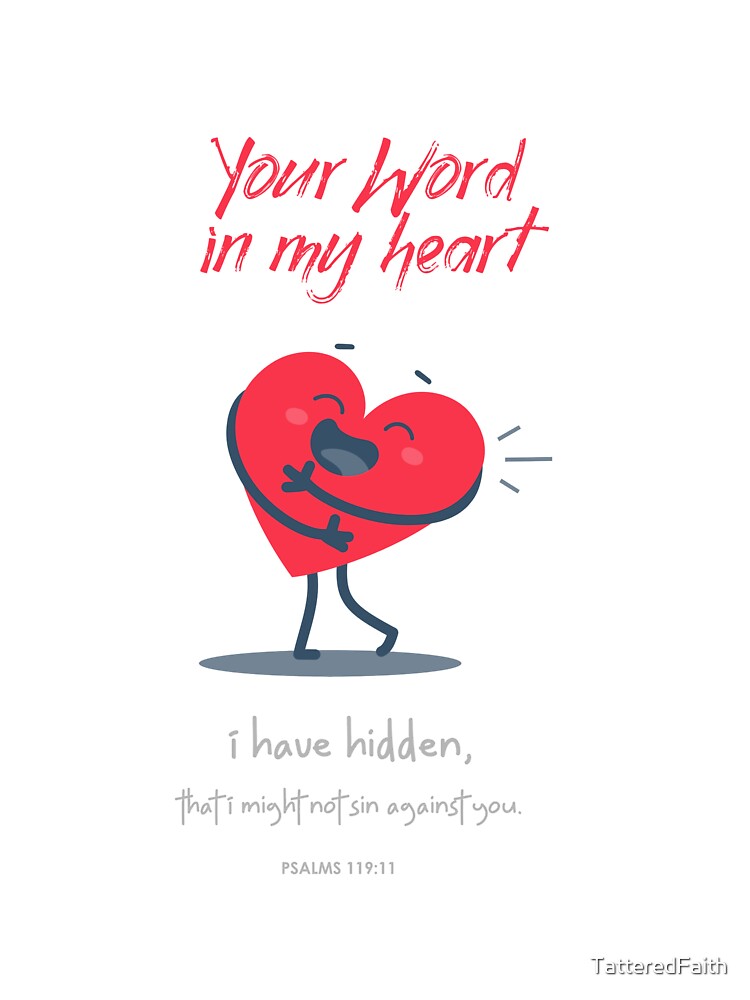 I have Hidden Your Word In My Heart Tote Bag I have Hidden Your Word In My Heart Tote Bag