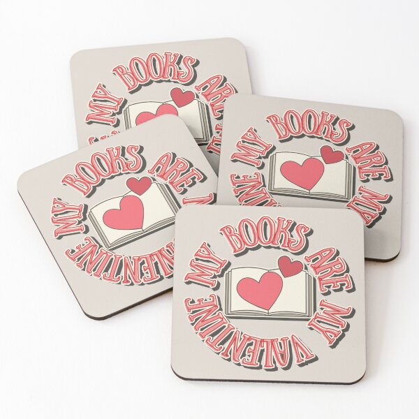 Item preview, My Books Are My Valentine, Fun Book Lover Design For Eager Reader And Book Club Starters designed and sold by TrulyEpoque.