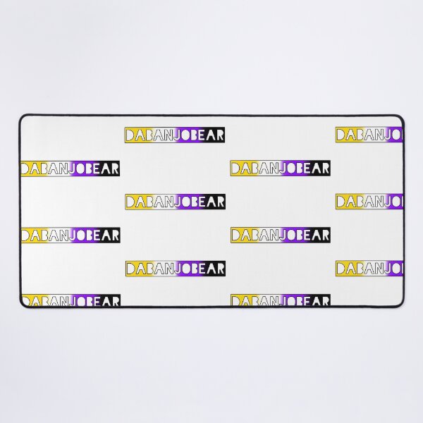 Non binary pride DaBanjoBear Desk Mat