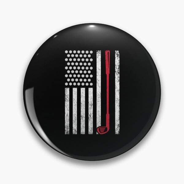 Item preview, Golf Retro American Flag Funny Golf Club designed and sold by franktimothy.