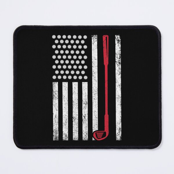 Item preview, Golf Retro American Flag Funny Golf Club designed and sold by franktimothy.