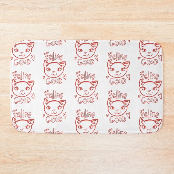 Item preview, Feline Good Kitty Cat illustration designed and sold by SubtleSplit.