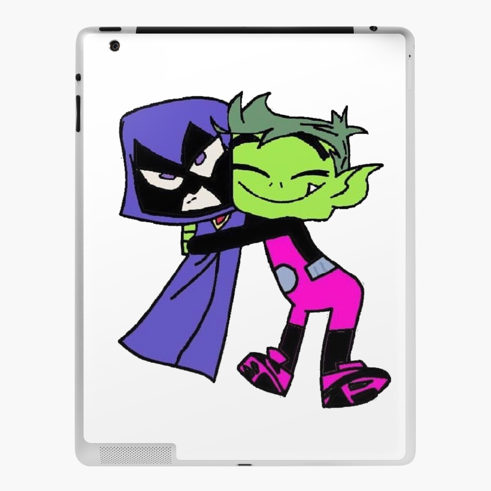 Raven Beast Boy Ipad Case Skin By Lunarkitten96 Redbubble