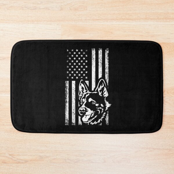 Item preview, Patriotic American Flag Queensland Blue Heeler designed and sold by More Cute Dogs.