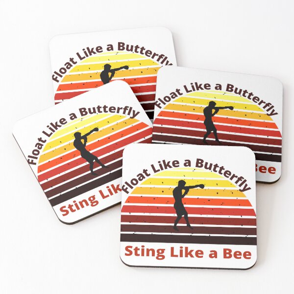 Item preview, Float Like a Butterfly Sting Like a Bee. Muhammad Ali. Boxing. Quote designed and sold by D/Art ⭐⭐⭐⭐⭐.