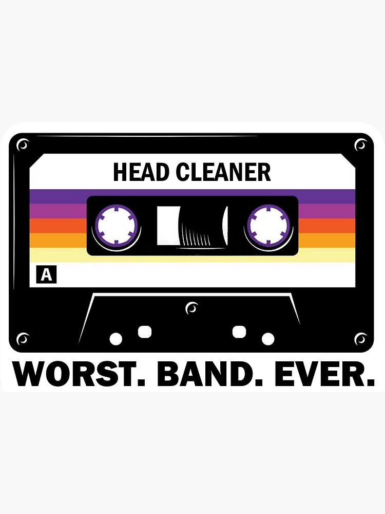 head-cleaner-worst-band-ever-sticker-for-sale-by-conjuration