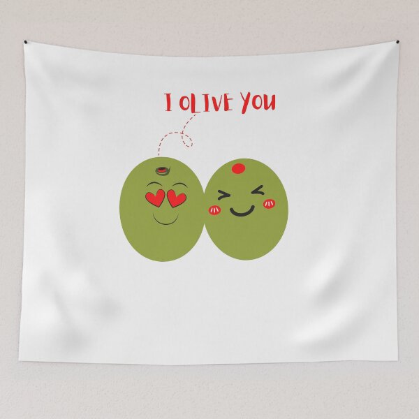 Item preview, I olive you  designed and sold by ATWAK.