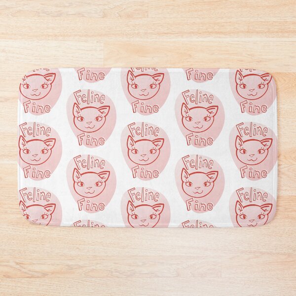 Item preview, Feline Fine Kitty Cat pink variant designed and sold by SubtleSplit.
