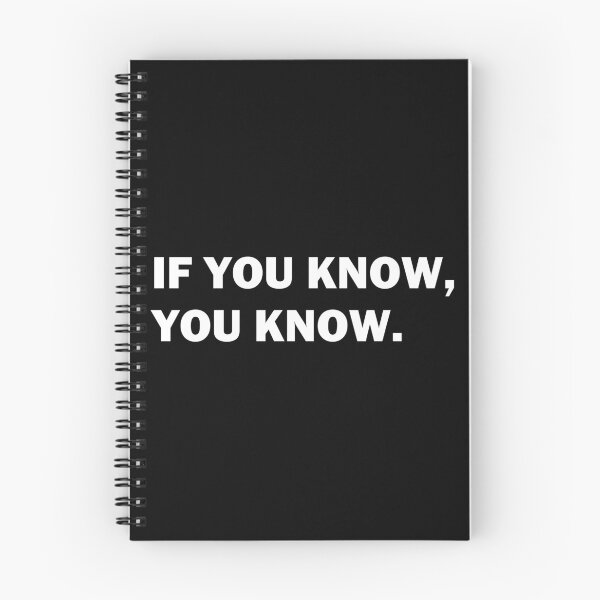 Item preview, If You Know, You Know designed and sold by Conjuration.