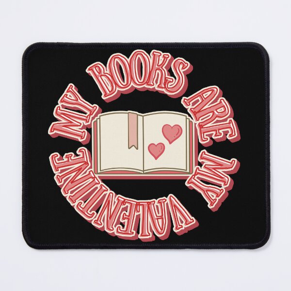 Item preview, My Books Are My Valentine, Fun Book Lover Design For Eager Reader And Book Club Starters designed and sold by TrulyEpoque.