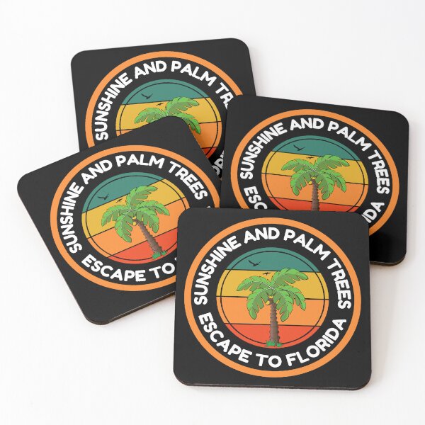 Item preview, Sunshine and Palm Trees Escape to Florida designed and sold by RGRamsey.